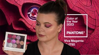 Pantone Color of the Year 2023 Viva Magenta Palette | BYOP | Single Eyeshadow Collection