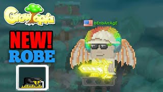 Growtopia New Winter Freezer Hood & Robe