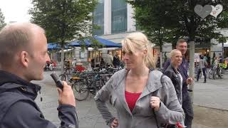 Interview Blondine zum Thema Partnerschaft Liebe und Partnerschaft Reif trifft Jung