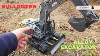 Unboxing Alloy Remote Control Excavator