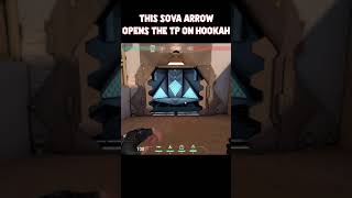 Valorant: This sova arrow open's tp on hookah BIND #Shorts