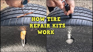 How Tire Repair Kits Work - With Internal Views