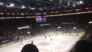 Sheffield Steelers winning 2-3 at Nottingham Panthers away