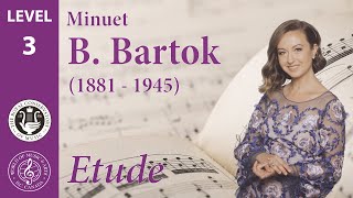 Minuet, by B. Bartok - RCM Studies Gr. 3 - 2015 edition