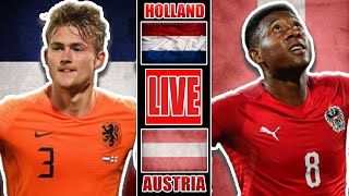 NETHERLANDS VS AUSTRIA LIVE STREAM LINK | EURO 2020/2021 LIVE WATCHALONG