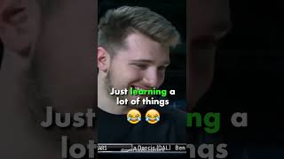 Luka Doncic FUNNIEST Moments 😂😂😂 #shorts #nba