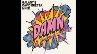 David Guetta , Galantis ft. MNEK - Damn (Audio)