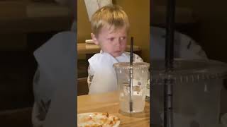 the iPad kid at a restaurant #fail #funny #shorts #cold