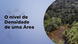 COMO DEFINIR O NÍVEL DE DENSIDADE VEGETAL DE UMA ÁREA?