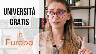 Come fare l'Università gratis in Europa