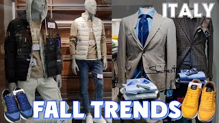 ITALY | MEN'S STYLE AND FASHION TRENDS FOR FALL 2024 !!