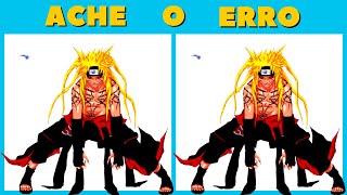 TOP QUIZ 🔝QUIZççz NARUTO SHIPPUDEN - Jogo Dos 7 Erros Educação Infantil - ACHE O ERRO - QUIZ NARUTO