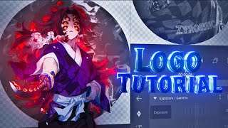 How to Make Anime Logo On Android/IOS | Alight motion Tutorial|