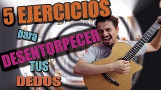 Ejercicios para AGILIZAR DEDOS en  la guitarra (Mano izquierda)