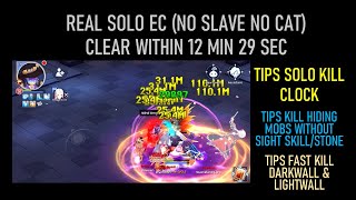 Real Solo EC (No Slave No Cat) - Divine Avenger | Solo Clear 12 Min 29 Sec | With Tips n Tricks