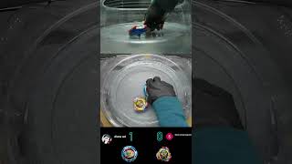 Beyblade Burst Alana Aoi B-00 Wind Dragon vs Sean B-00 Ultimate Belial3 Battle