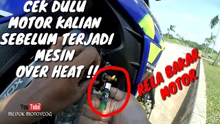 cara mengatasi mesin vixion over heat