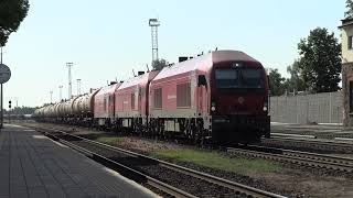 Тепловозы ER20-032+003+018 на ст. Радвилишкис / ER20-032+003+018 at Radviliškis station