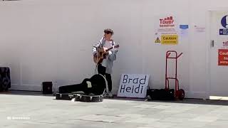 BRAD HEIDI ON THE STREETS OF LEICESTER SQ,  ( 18/7/20) LIVESTREAM.