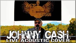 Ace Suggs - Folsom Prison Blues - Live Acousticl Cover in Ellijay, GA at Ott Farm