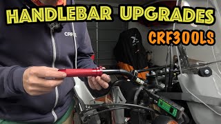 ProTaper Handlebar + Throttle Tamer Install | Honda CRF300LS