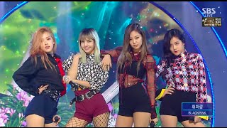 BLACKPINK​ - '휘파람(WHISTLE)' 0828 SBS Inkigayo