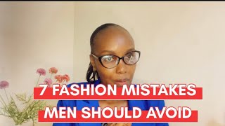 7 FASHION MISTAKES MEN SHOULD AVOID👔👞. #fashion #motivation #dressingtips #trending