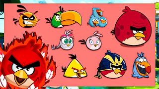 ANGRY BIRDS RELOADED All Playable Characters | All Birds | All Pigs | 2021