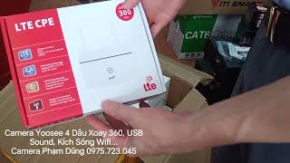 Camera Yoosee, Kích Sóng Wifi, USB Sound, Thẻ Nhớ..Camera Phạm Dũng