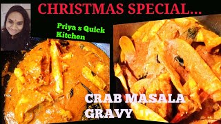 How to make Crab Masala Gravy....