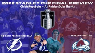 2022 STANLEY CUP FINAL PREVIEW with A'sRaidersDubsSharks