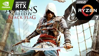 Assassin's Creed Black Flag ( 1080p, 1440p, 4K ) Benchmark, Ryzen 7 5700x - RTX 4070 12gb