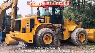 Used Caterpillar Cat966 for sale in Hefei city. Contact Lily for more details.🤝🤝🤝