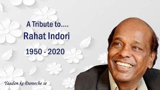 A Tribute to Dr. Rahat Indori | Hindi Urdu Legendary | 20 Best Sher