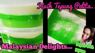 Kuih Tepung Pelita Sukatan Cawan, Tanpa Kukus