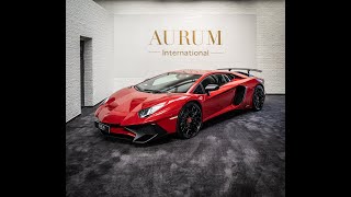 LAMBORGHINI AVENTADOR SV LP750 SUPERVELOCE ROSSO BIA 1 OF 600 Walkaround by AURUM International 4K