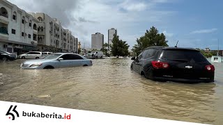 Hujan lebat di Uni Emirat Arab - Bandara menjadi lautan!