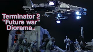 Terminator 2 "Future War" completed diorama tour.