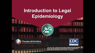 Introduction to Legal Epidemiology