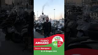 Europee 2024, Armano: "Polveri sottili del porto di Napoli devastanti per la salute"