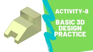 Inventor 2021 Beginners Tutorial: Simple 3D Part Design Activity-8