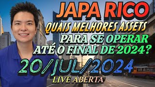 QUAIS ATIVOS NEGOCIAR ATÉ O FINAL DE 2024? QUAIS AS OPORTUNIDADES EM FOREX? JAPA RICO 20/JUL/2024