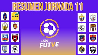 RESUMEN DE LA JORNADA 11 DE LA LIGA FUTVE 🏆⚽ | Mundo Futve