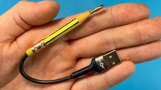 How to Make Soldering Iron Using Pencil! Brilliant Idea🔥