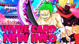 NEW VIVRE CARD INFO! Raid Suit Sanji, Enma, and Yasuie