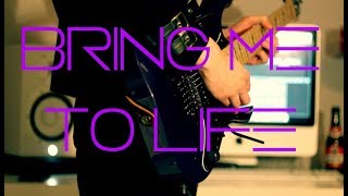 Evanescence -  Bring me to Life Instrumental Guitar cover by Robert Uludag/Commander Fordo