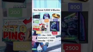 You have 1000 Vbucks to build your Fortnite dream setup! Funny Fortnite TikTok #pc #setup #fortnite