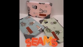 How to Sew a Zipper Pouch - Easy Beginner Sewing Project