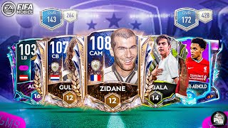 143-172 Ovr Fifa Mobile Team Upgrade!| GMR Alaba, Prime Icon Zidane, Retro Stars And Much More!