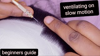 HOW TO VENTILATE | SLOW MOTION | BEGINNERS FRIENDLY